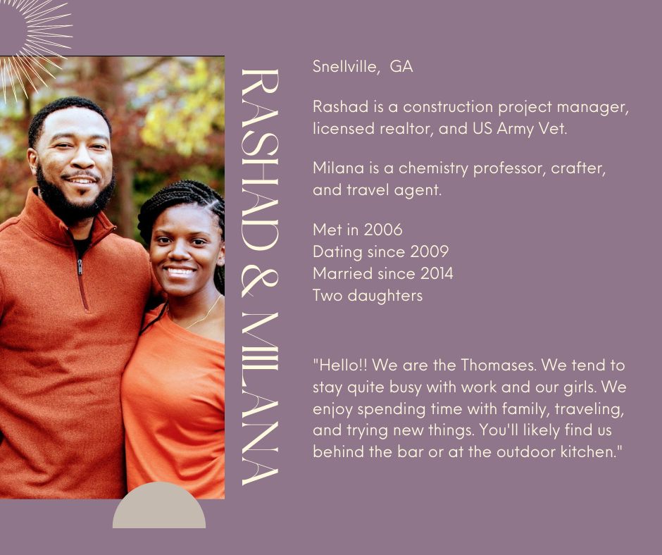 Rashad and Milana